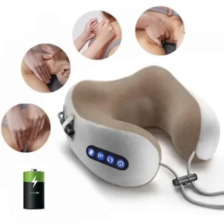 وسادة الرقبة Rechargeable Massage Pillow Neck Massager